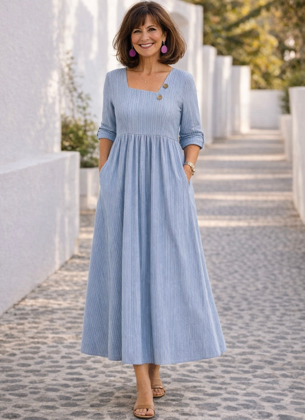 Clara | Vestido midi elegante