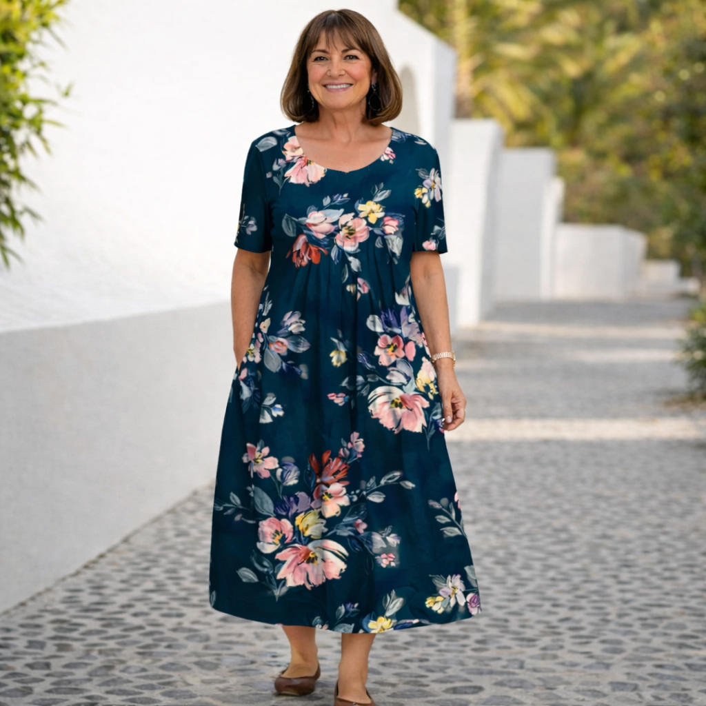 Robina | Vestido Midi Floral