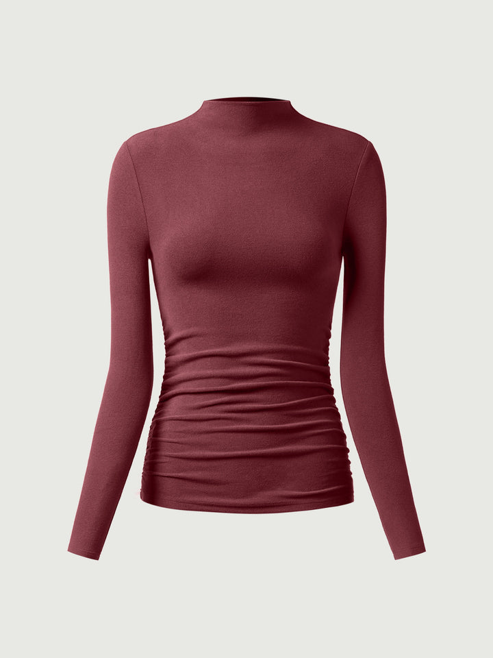 Elena | Blusa con Fruncidos Laterales