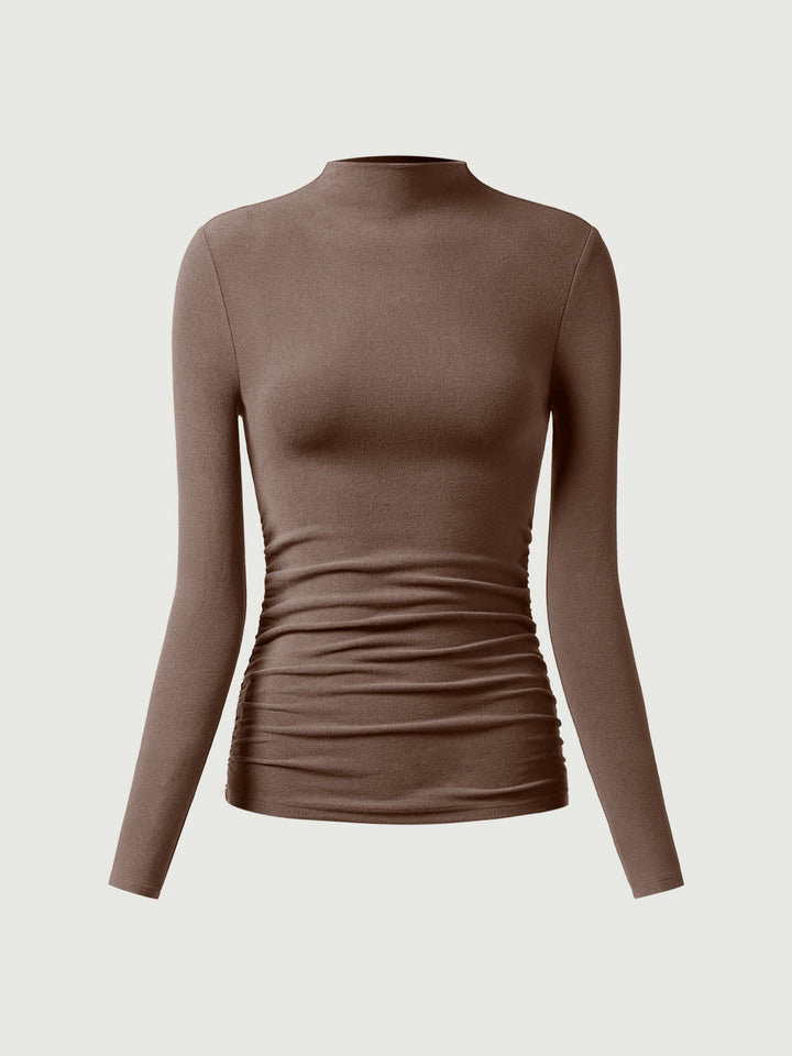 Elena | Blusa con Fruncidos Laterales