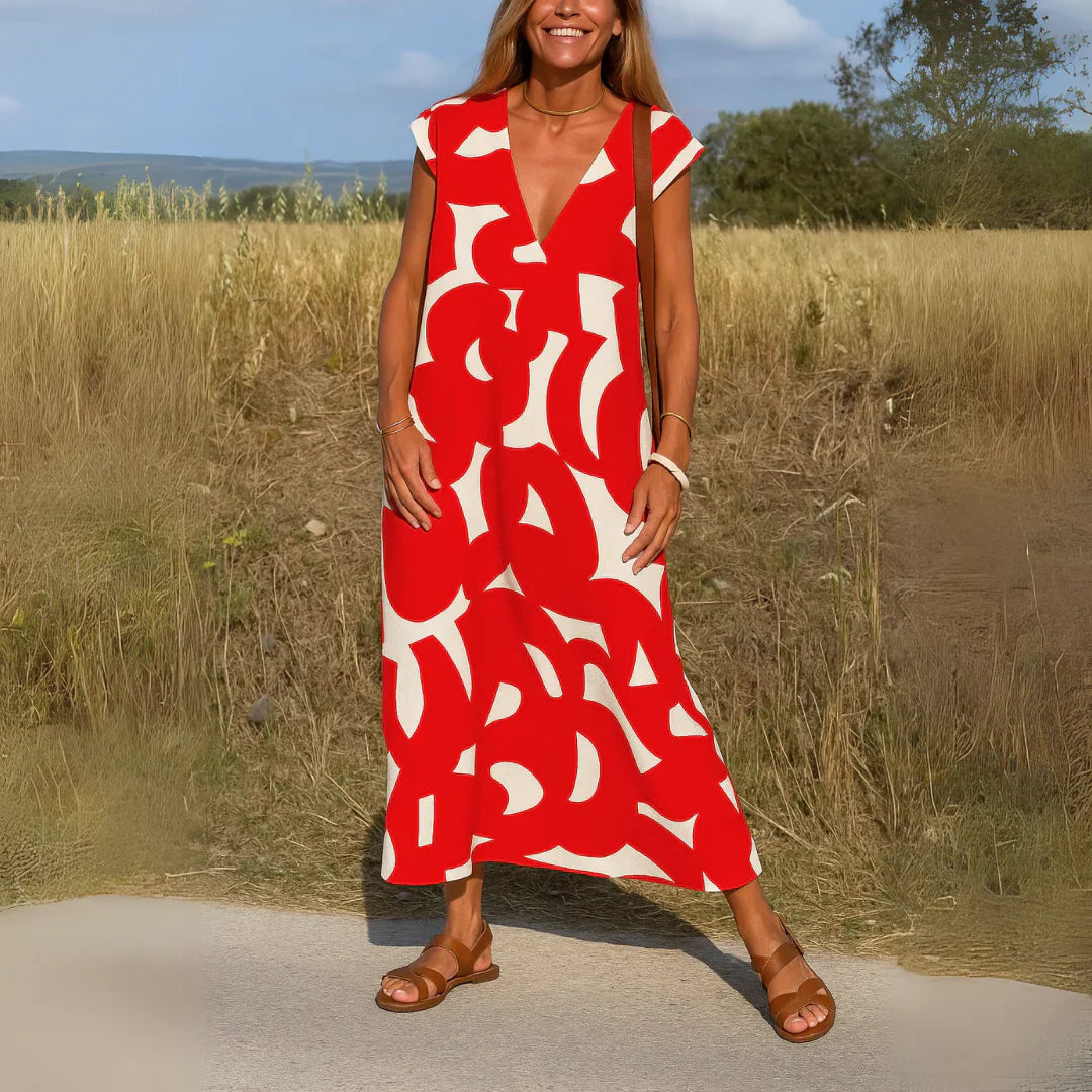 Valeria | Vestido con detalles calados