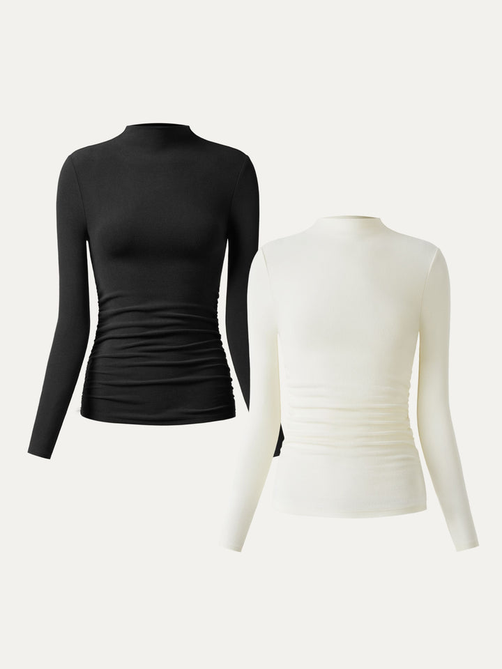 Elena | Blusa con Fruncidos Laterales
