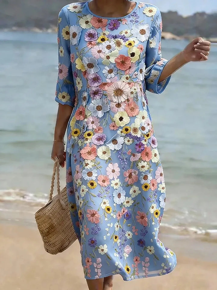 Adriana | Vestido Floral Elegante