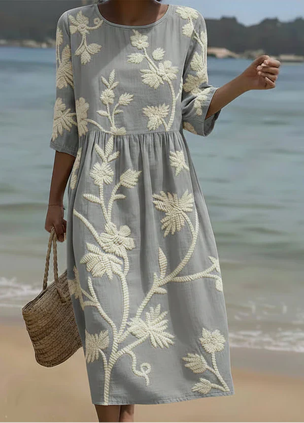 Paloma | Vestido Floral Elegante
