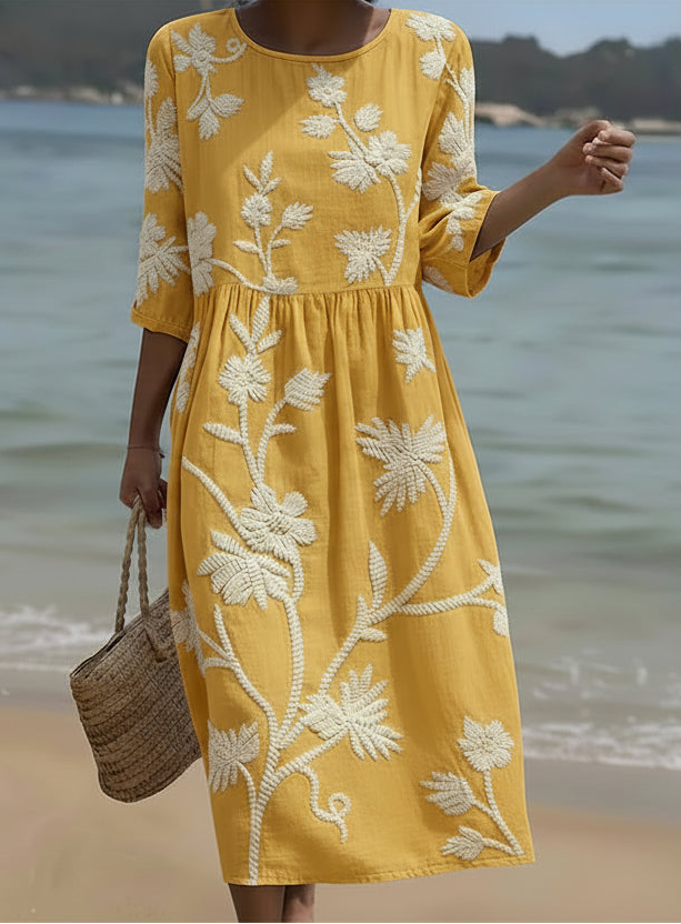 Juanita | Vestido Floral Elegante
