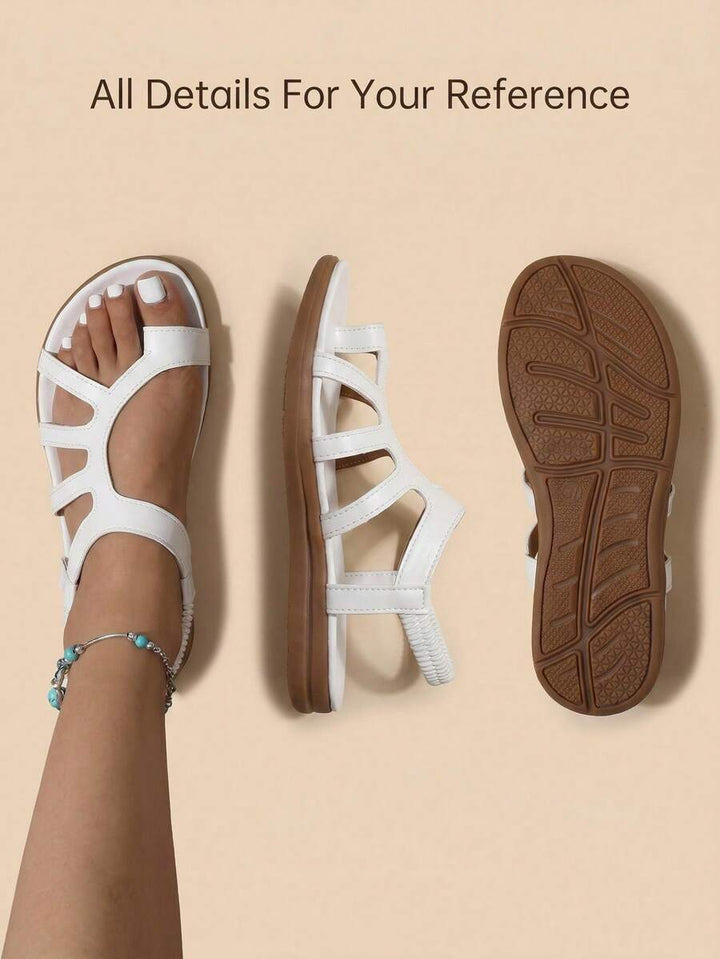 Floréa | Sandalias Ortopédicas con Flores Aplicadas