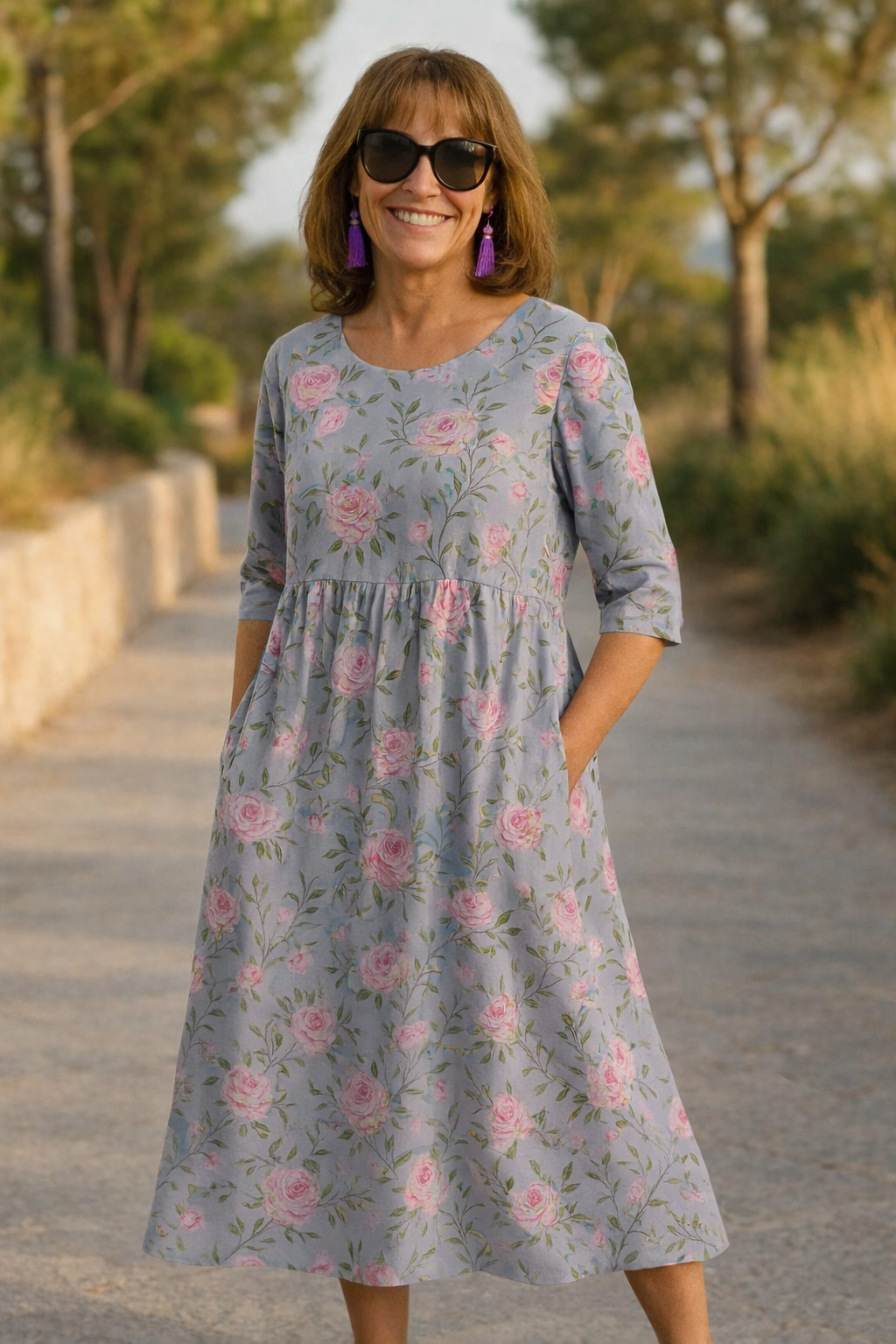 Lilia | Vestido midi cómodo y elegante
