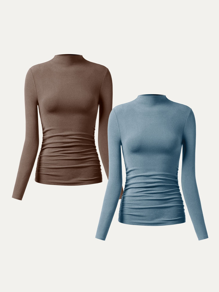 Elena | Blusa con Fruncidos Laterales