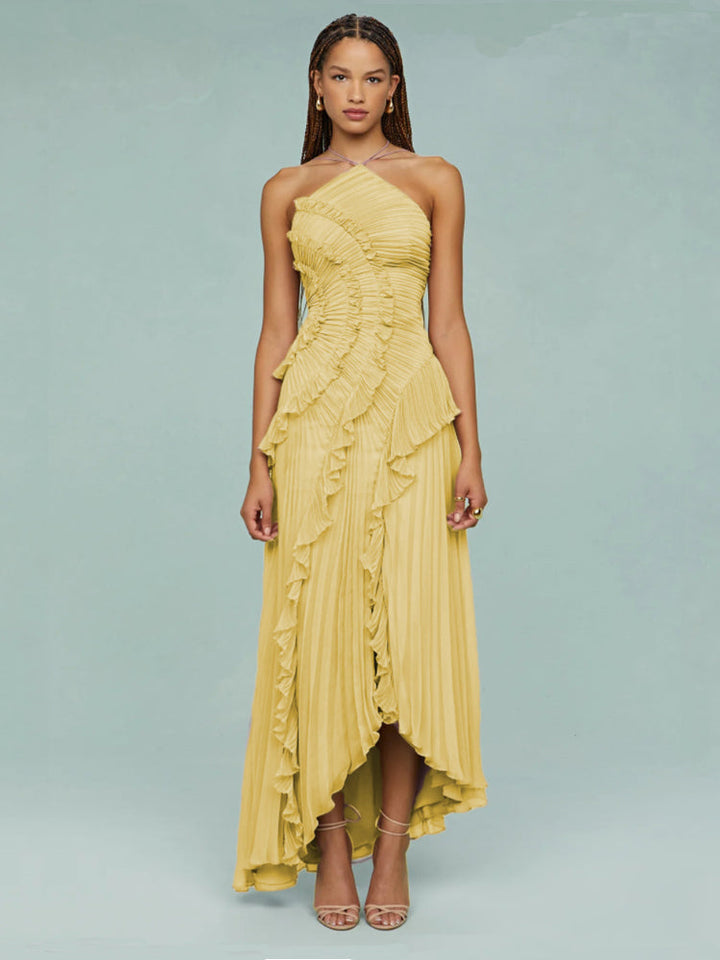 Elena™ | Vestido largo Ocean Whirlpool