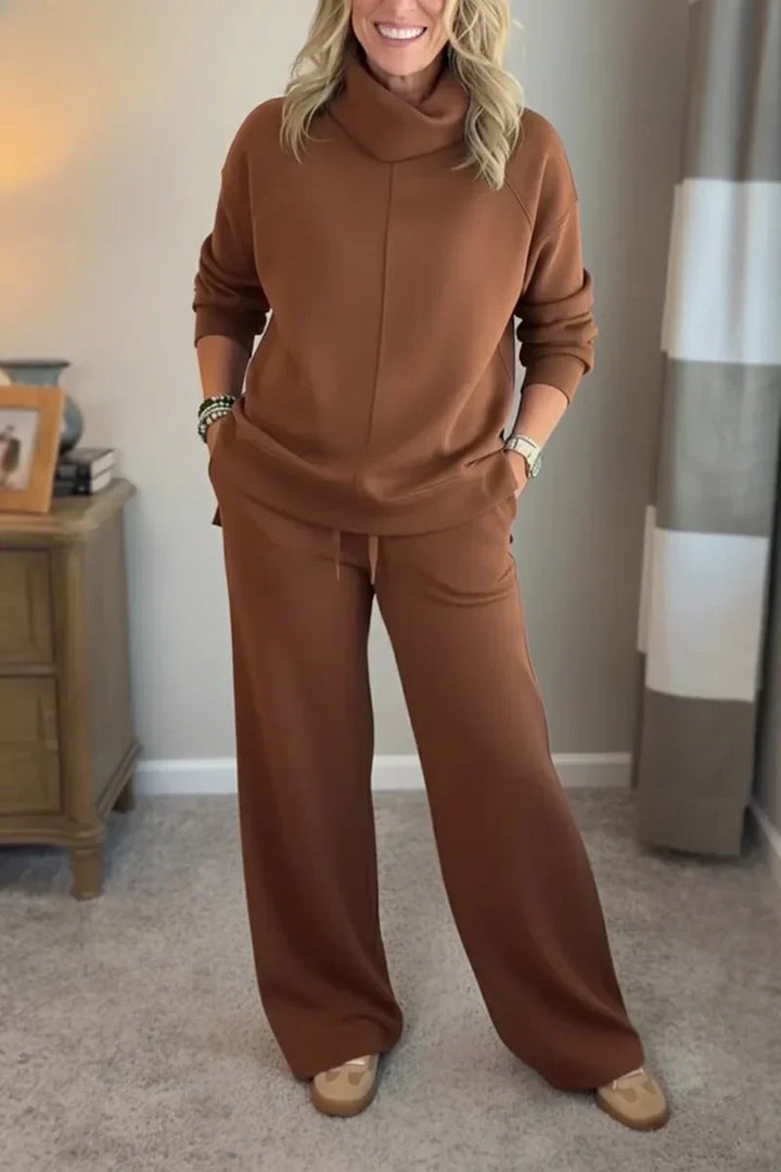Elaina - Conjunto casual elegante de dos piezas