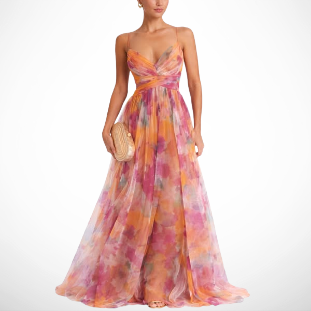 La Fiora | Vestido Maxi Elegancia Floral