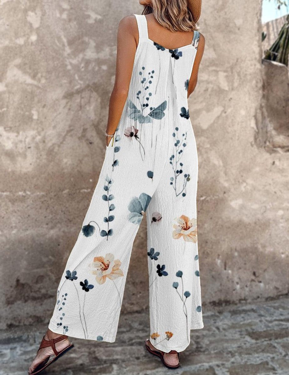 Elena | Cómodo peto estampado