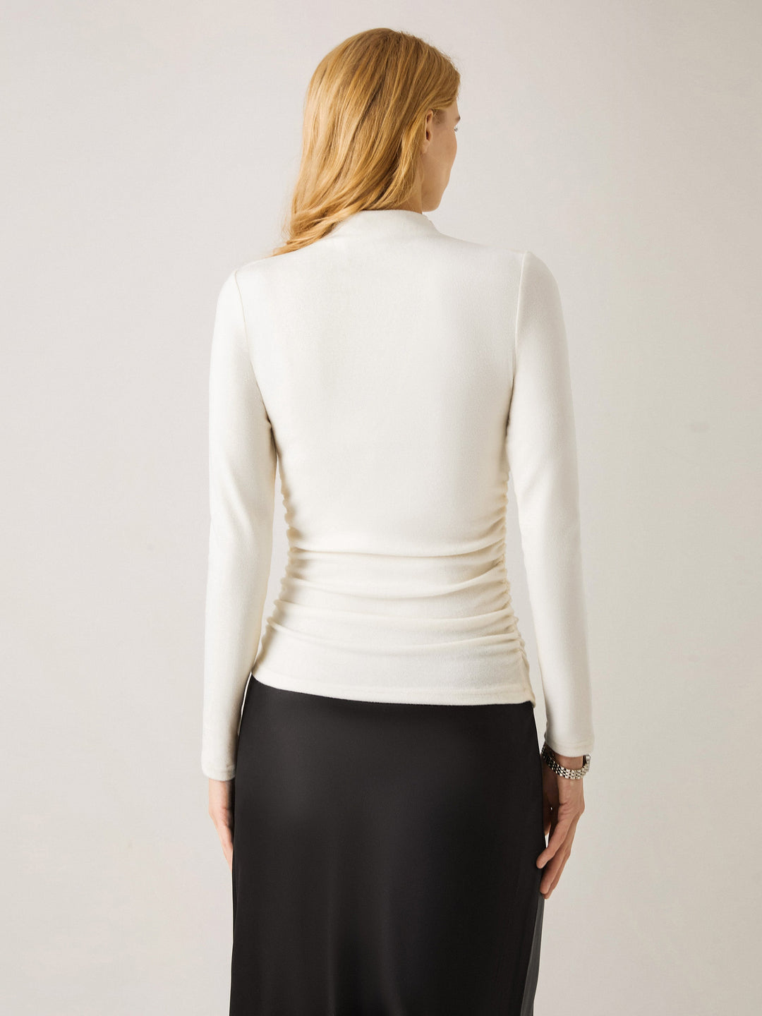 Elena | Blusa con Fruncidos Laterales