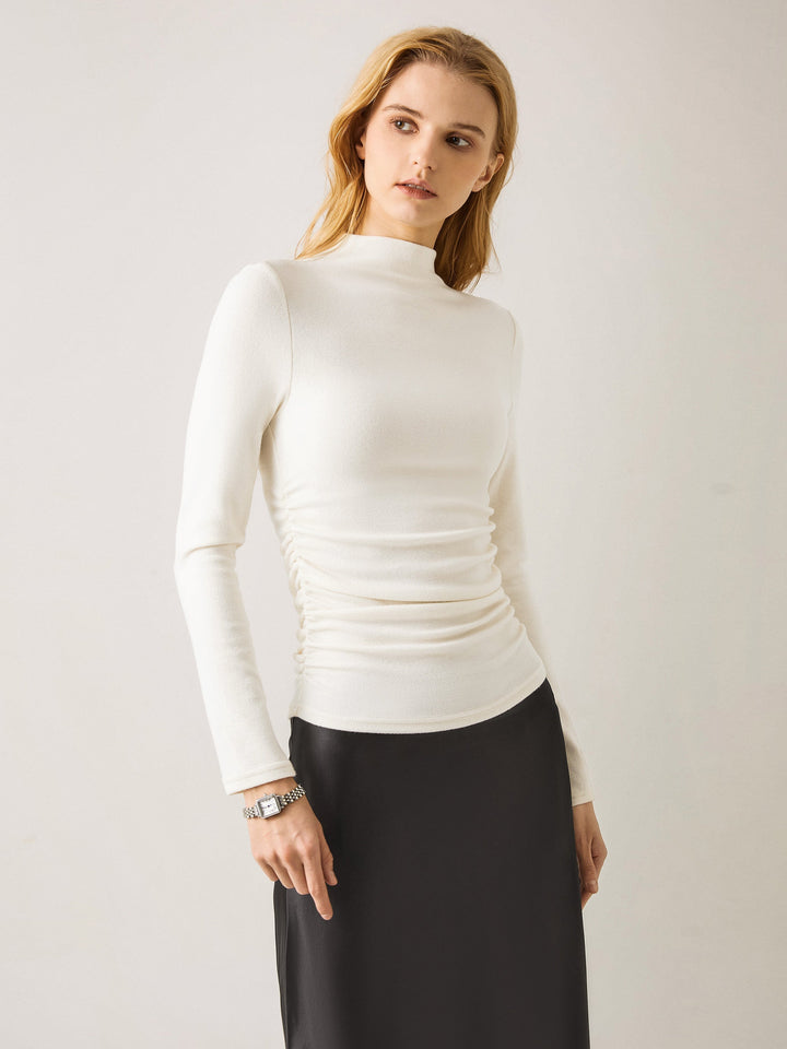 Elena | Blusa con Fruncidos Laterales