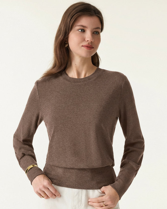 Elena | Sudadera de cuello redondo