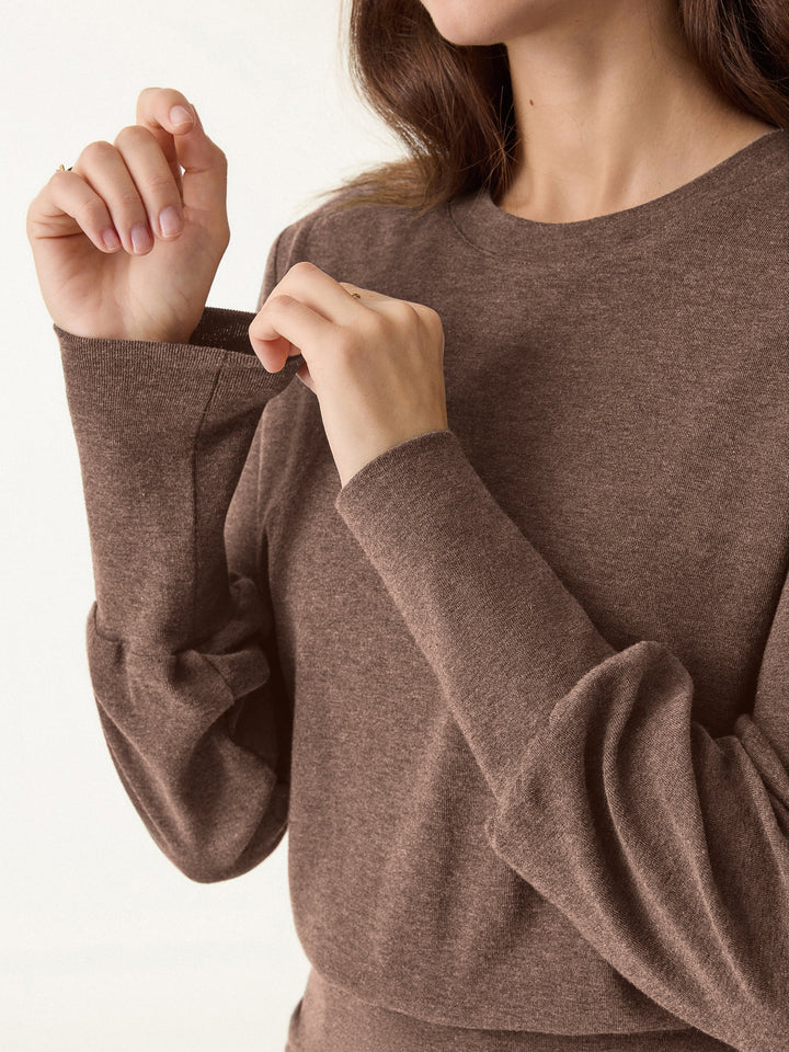 Elena | Sudadera de cuello redondo