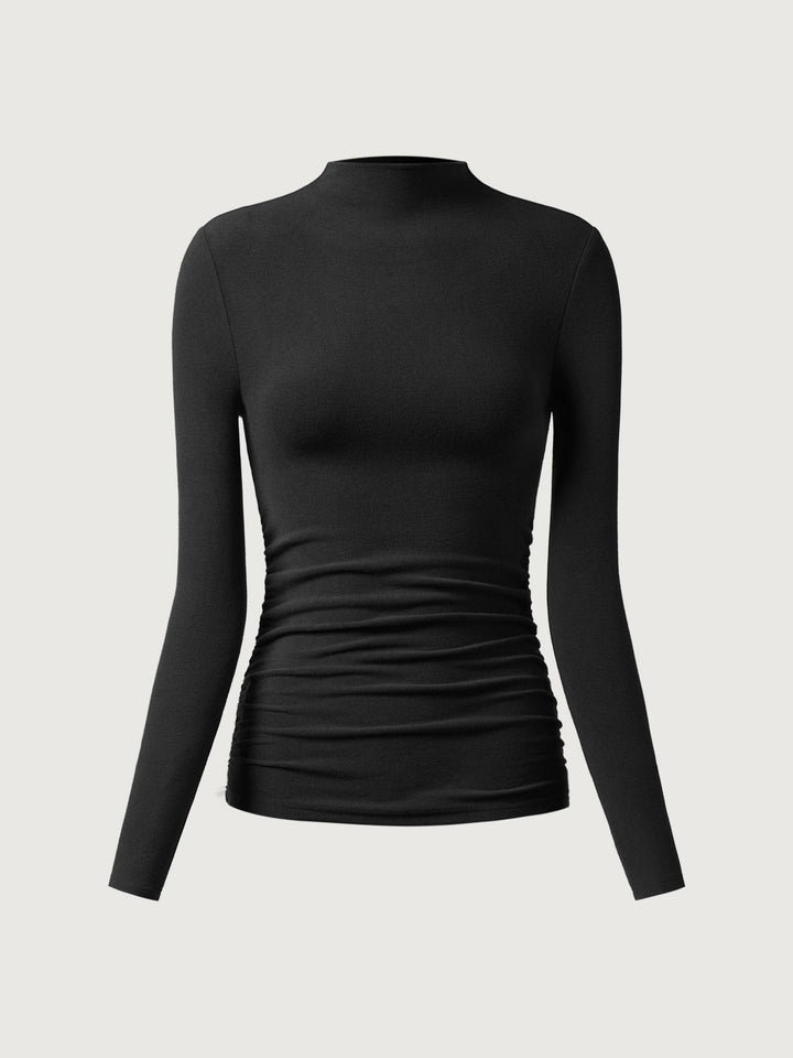 Elena | Blusa con Fruncidos Laterales