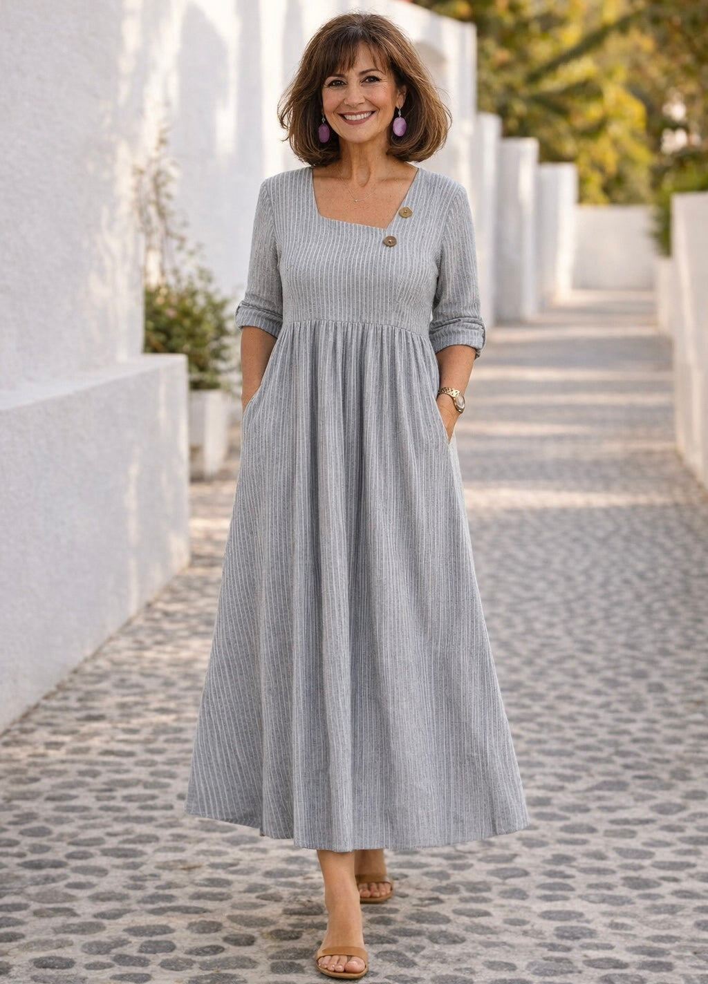 Clara | Vestido midi elegante