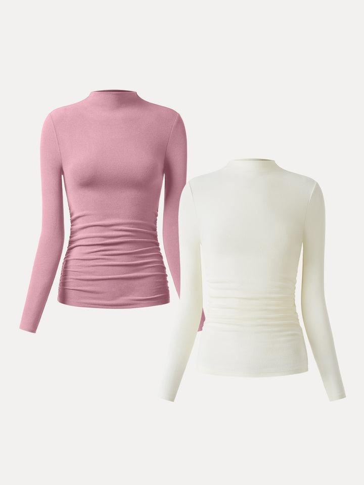 Elena | Blusa con Fruncidos Laterales