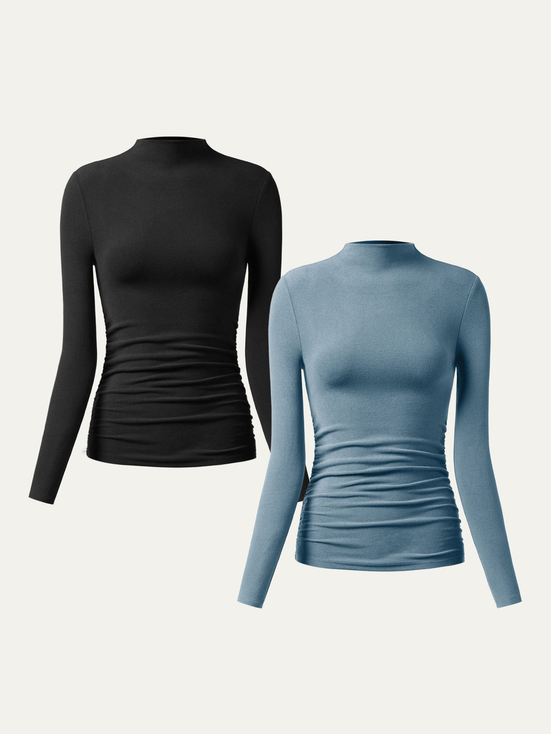 Elena | Blusa con Fruncidos Laterales
