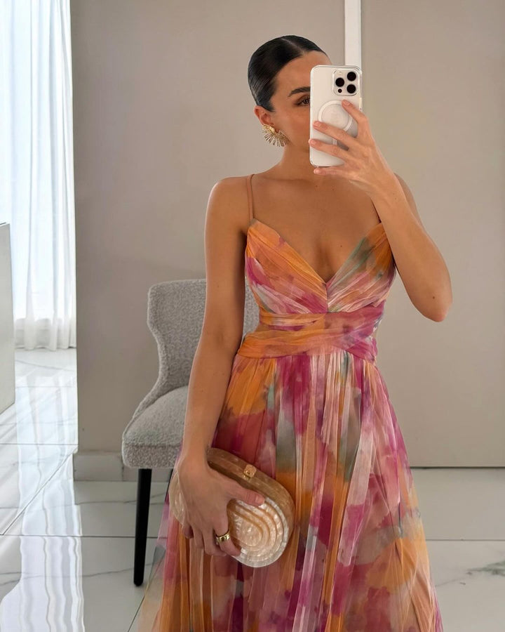 Giselle | Vestido maxi floral