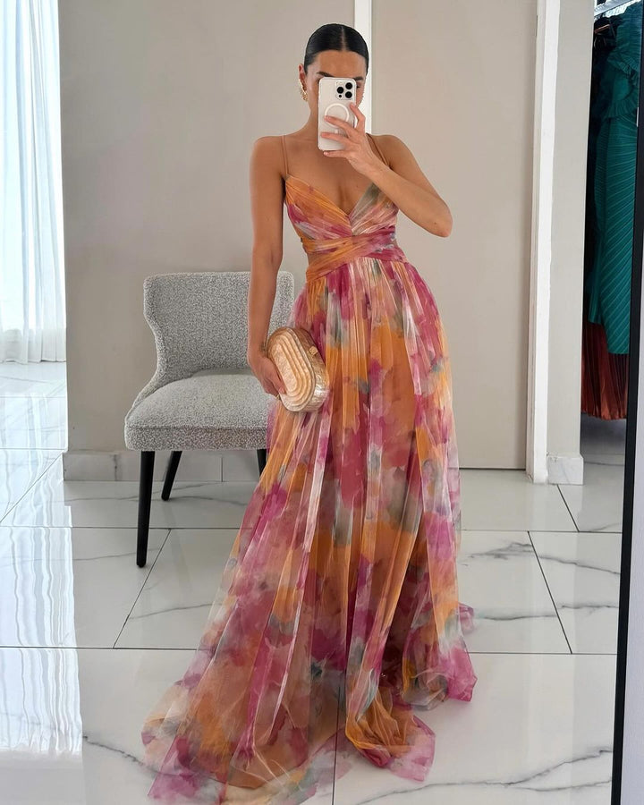 La Fiora | Vestido Maxi Elegancia Floral