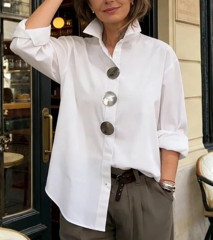 Gracia | La blusa de entretiempo con acabados refinados