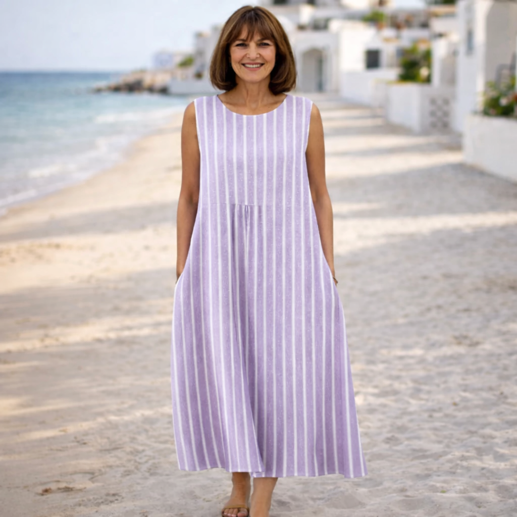 Catalina | Vestido midi cómodo y elegante