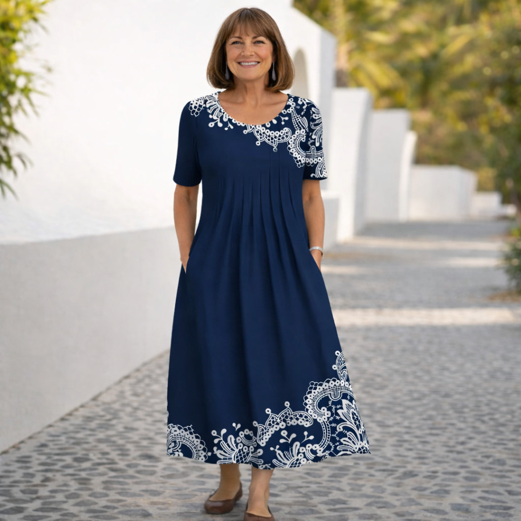 Robina | Vestido Midi Floral