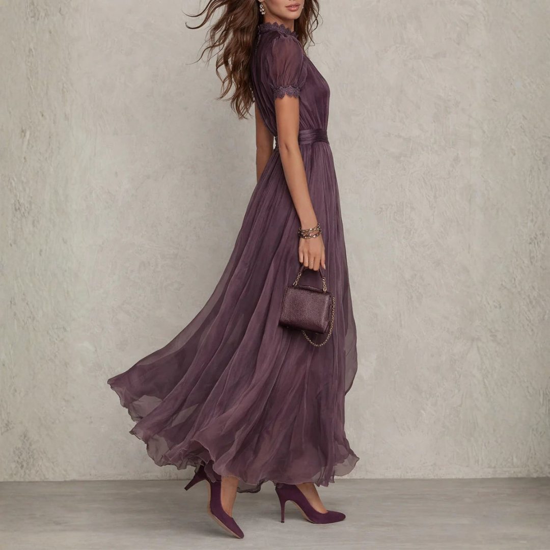 Yolanda | Vestido Maxi Elegante Fluido