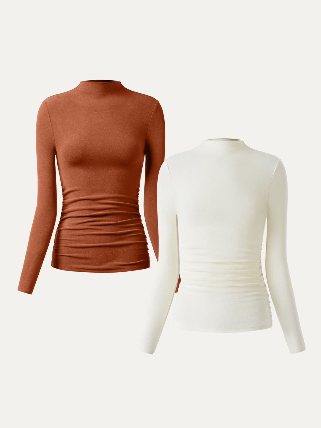 Elena | Blusa con Fruncidos Laterales