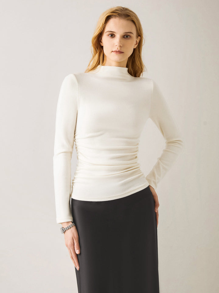 Elena | Blusa con Fruncidos Laterales
