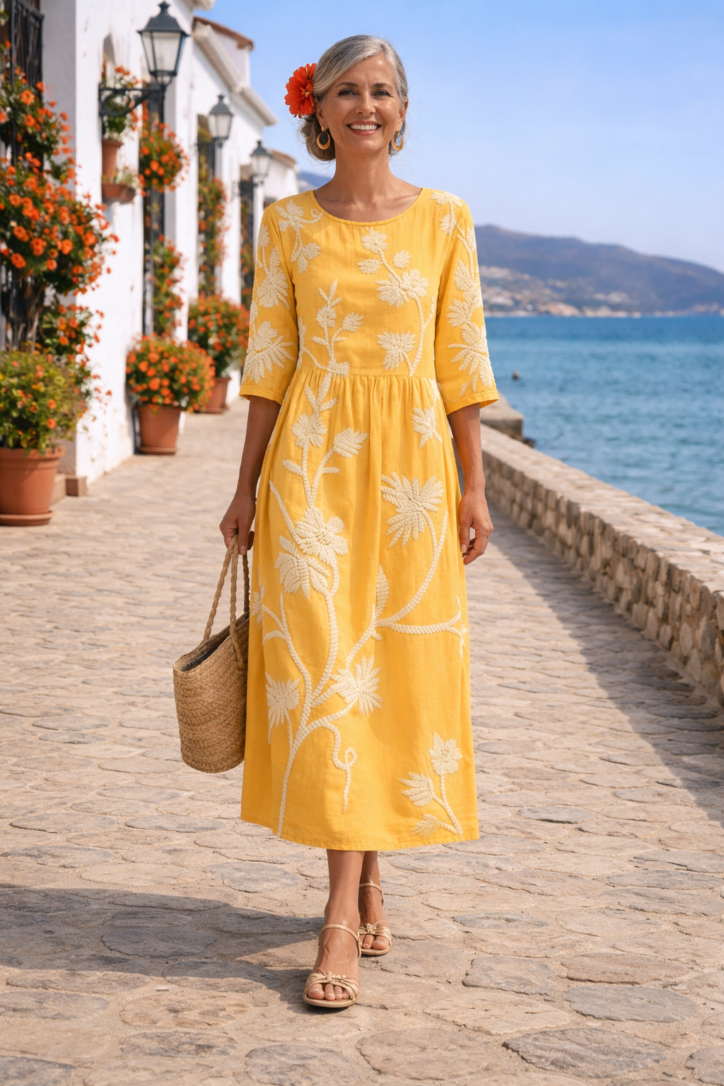 Juanita | Vestido Floral Elegante