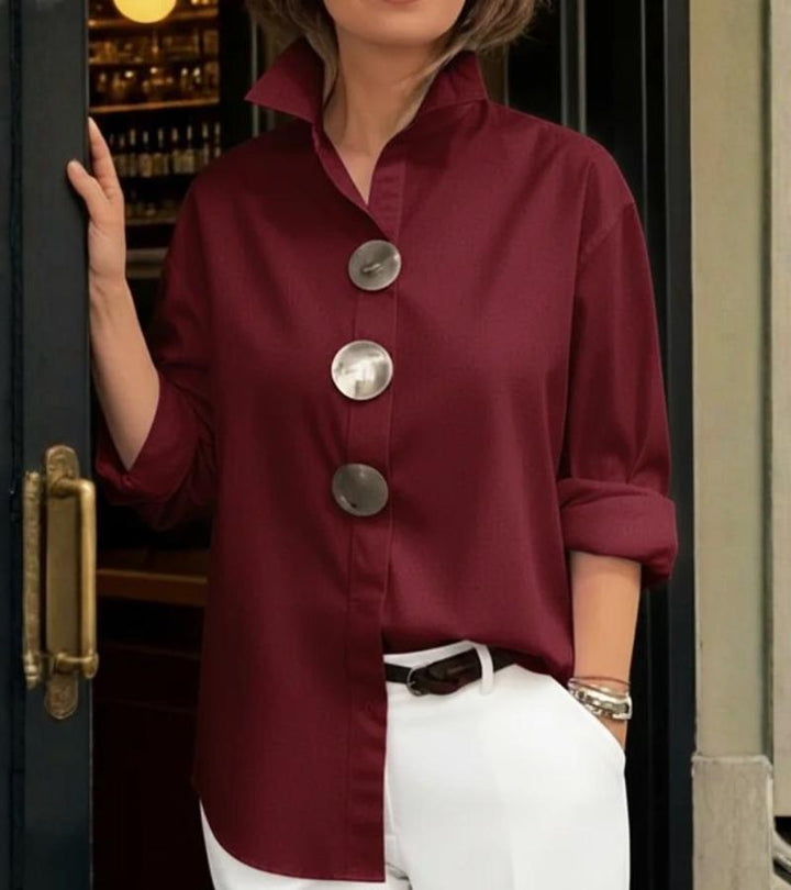 Gracia | La blusa de entretiempo con acabados refinados