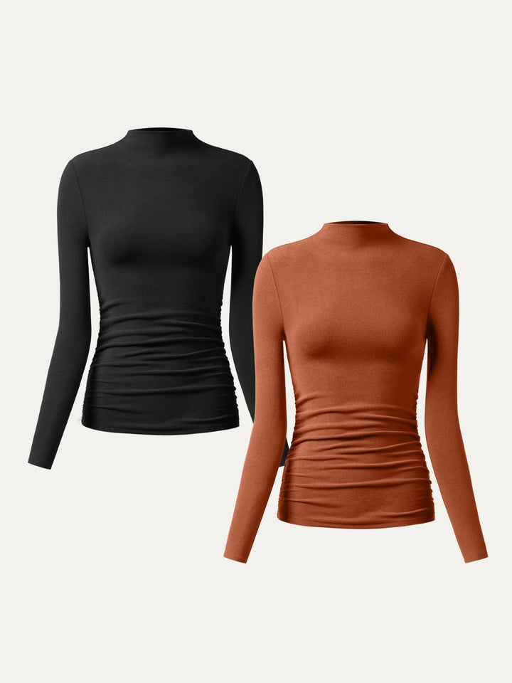 Elena | Blusa con Fruncidos Laterales