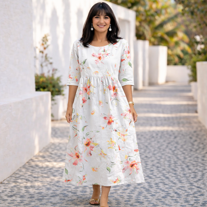 Mariana | Vestido Floral de Verano