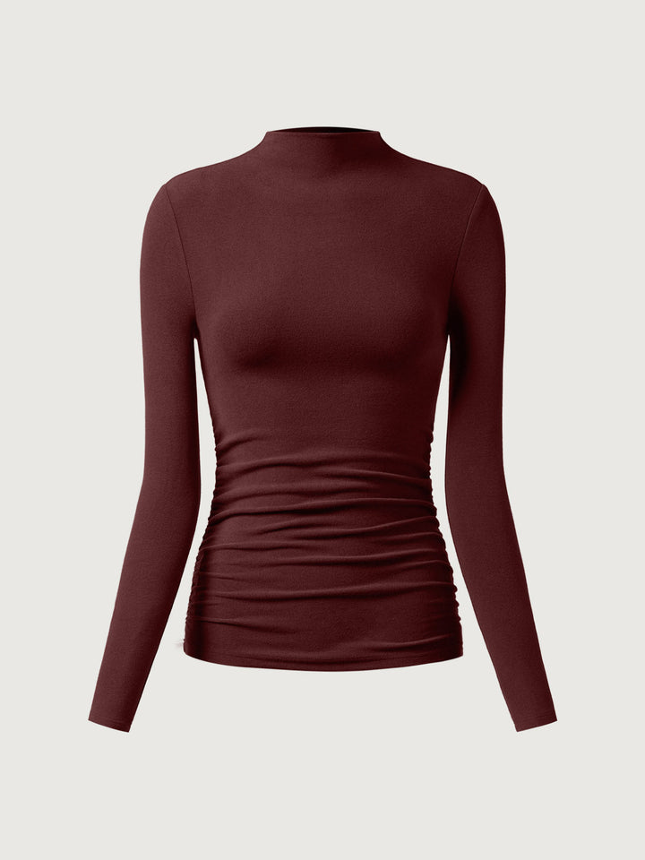 Elena | Blusa con Fruncidos Laterales
