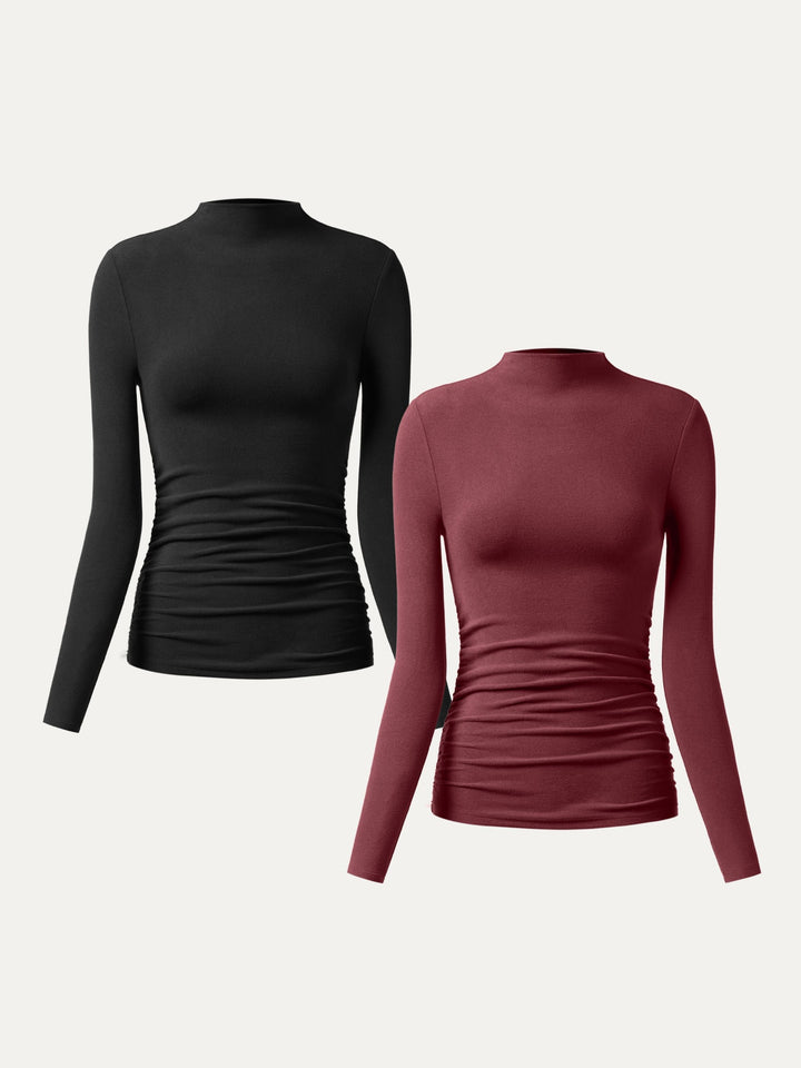 Elena | Blusa con Fruncidos Laterales