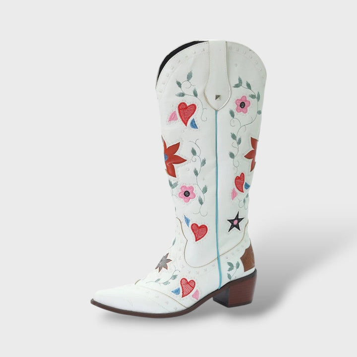Botas Cowboy Mujer Vintage