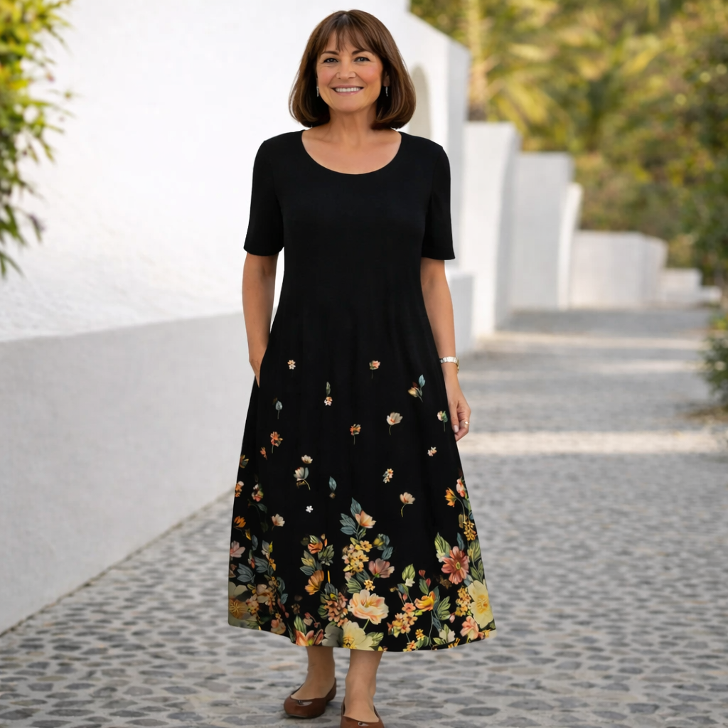 Robina | Vestido Midi Floral