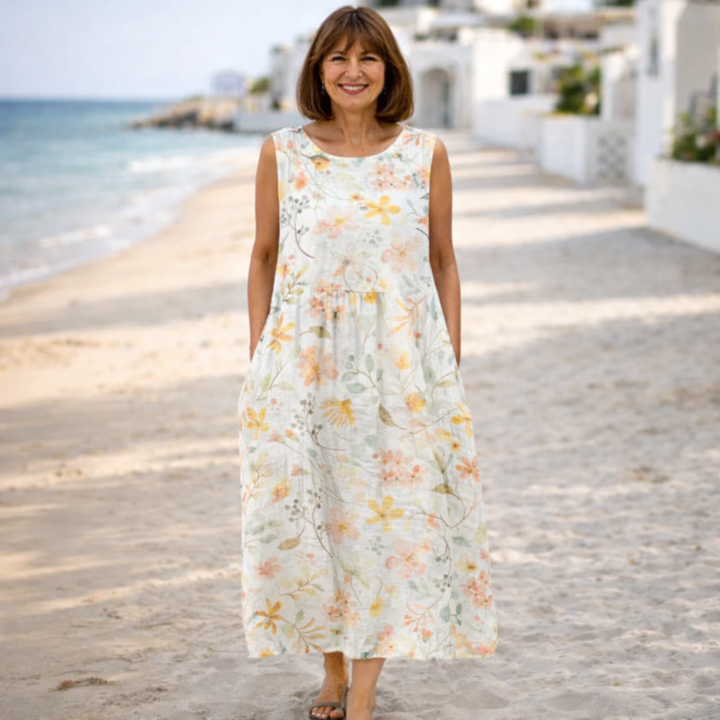 Catalina | Vestido midi cómodo y elegante