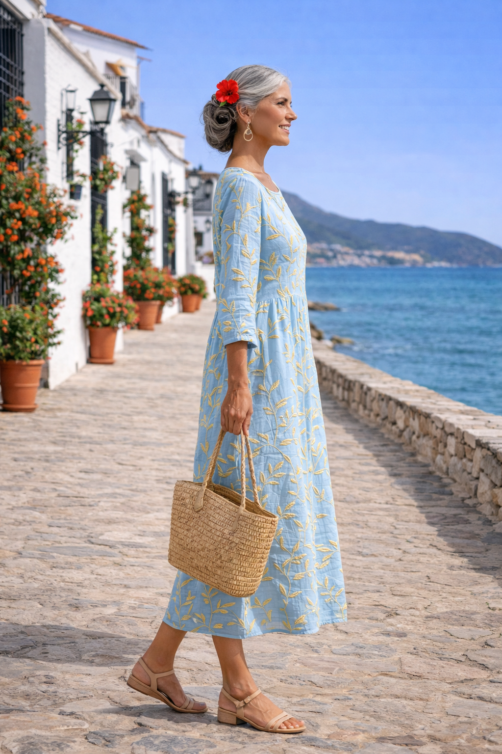 Jimena | Vestido Floral Elegante