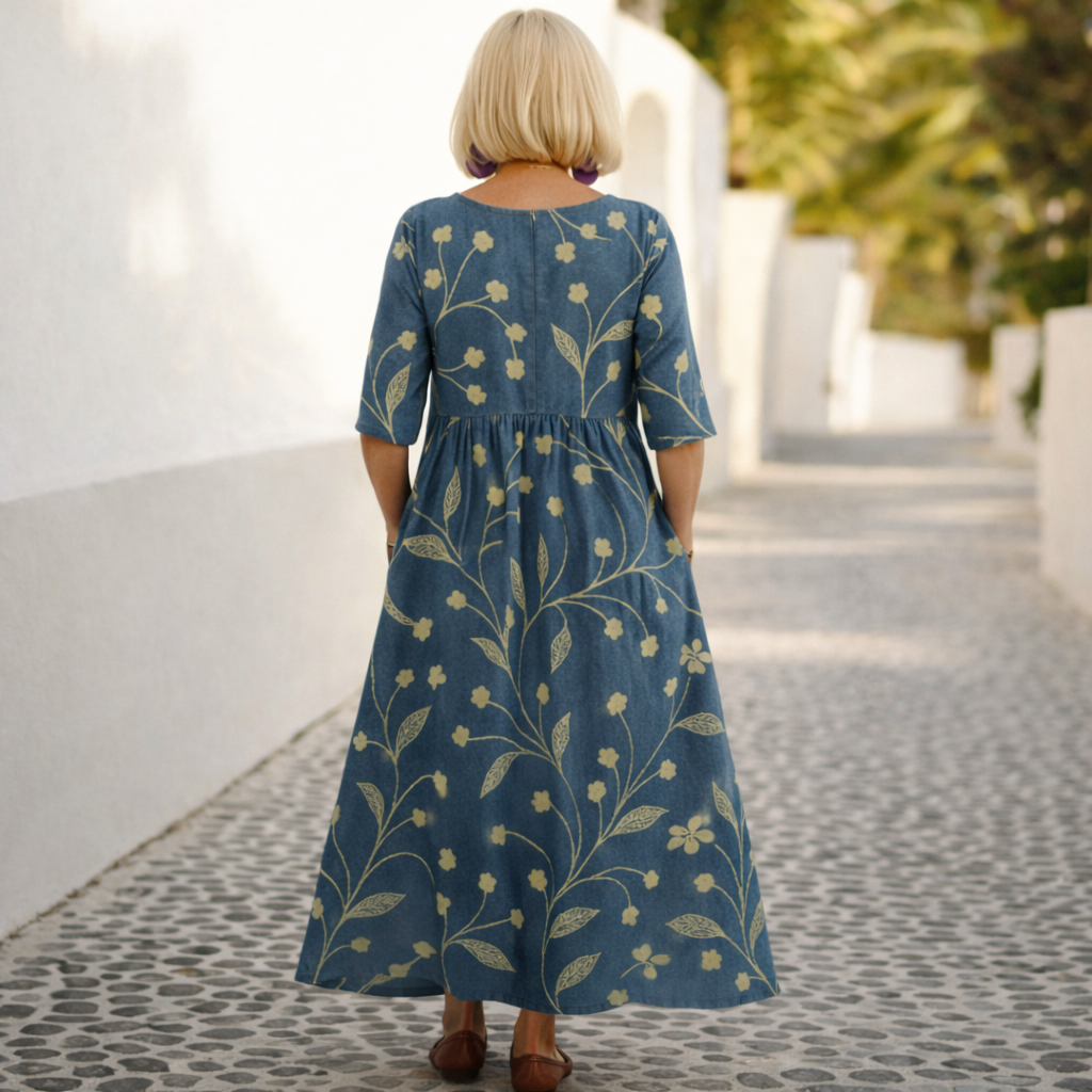 Lilia | Vestido midi cómodo y elegante