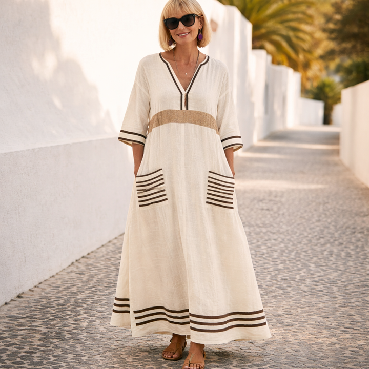 Sofía | Vestido maxi de verano favorecedor