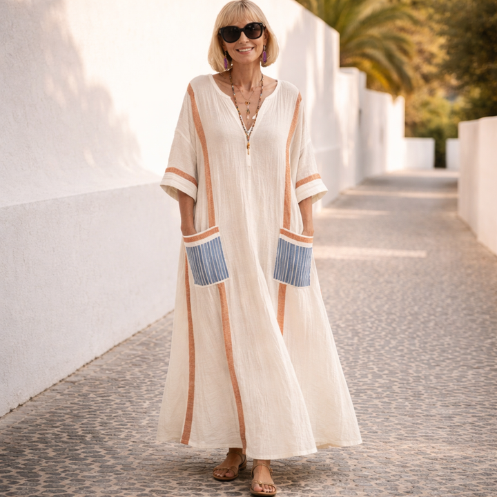 Sofía | Vestido maxi de verano favorecedor