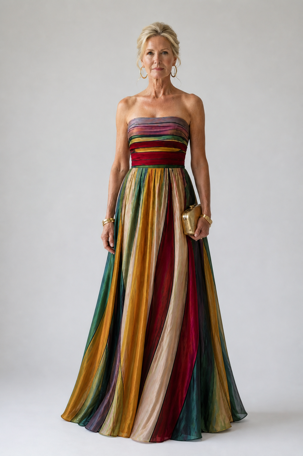 Sofía | Vestido A-Line Sin Tirantes