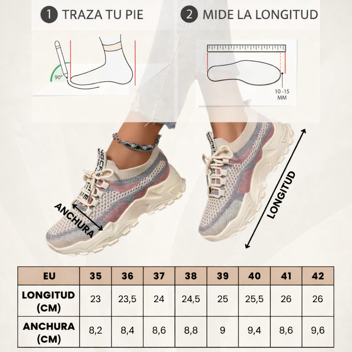 AIRSYNQ™ - Zapatillas para mujer transpirables para comodidad durante todo el día