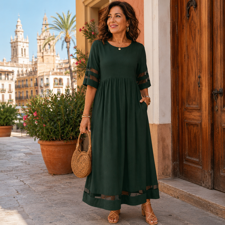 Elena's | Vestido midi favorecedor