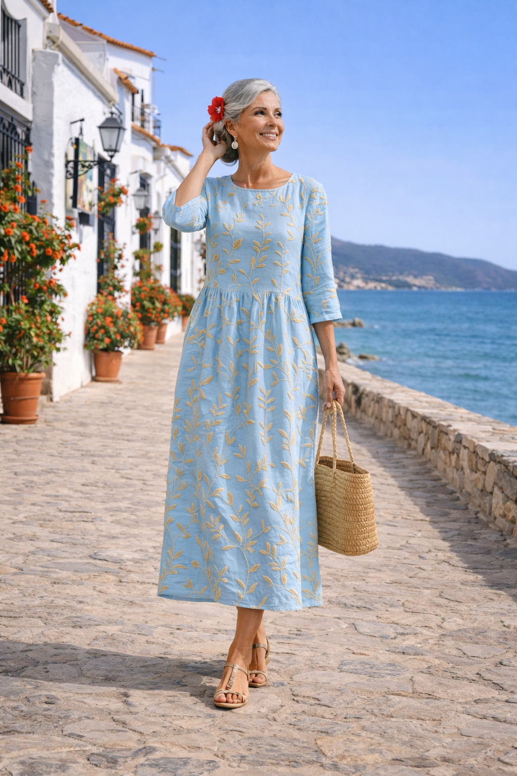 Jimena | Vestido Floral Elegante