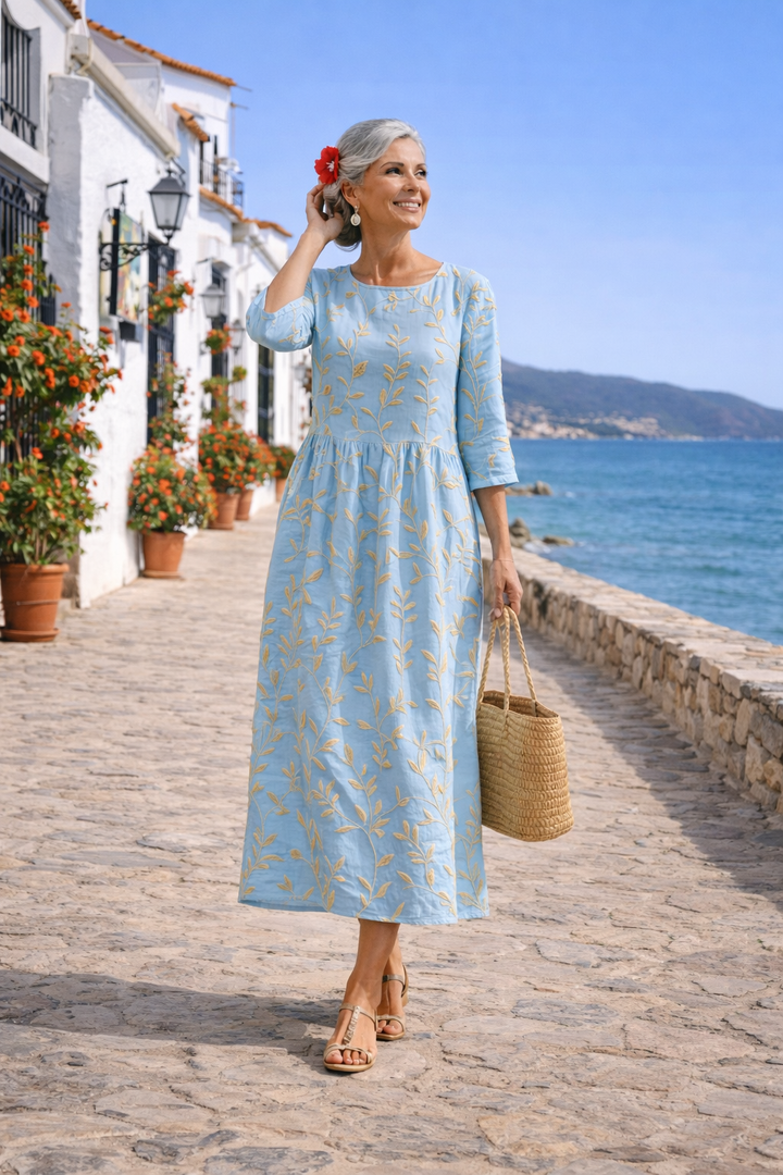 Jimena | Vestido Floral Elegante